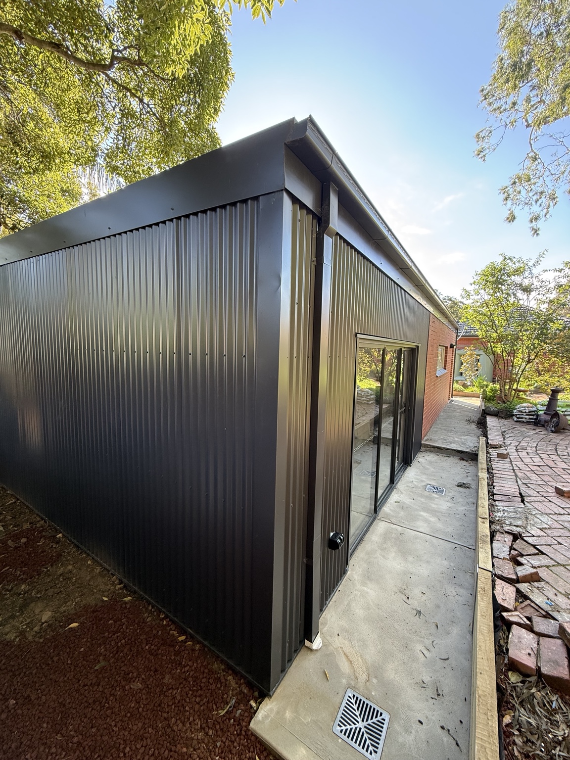 Completed building project